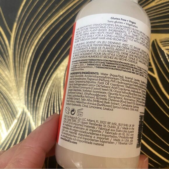 R+CO HOT SPELL THERMOTECH BLOW OUT BALM 450°F PROTECTION NEW - Picture 4 of 5